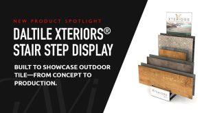 Daltile Xteriors Stair Step Display