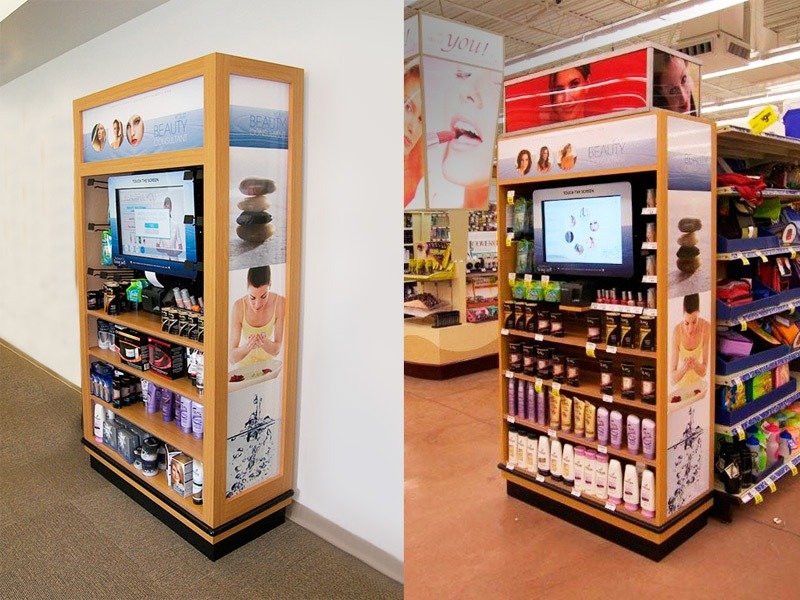 Digital Aisle P&G 5646 End Cap Display GAVI Point of Purchase