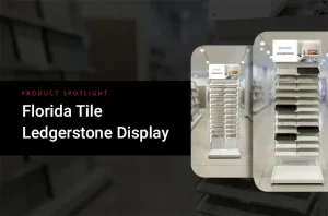 Gavi point of Purchase Florida Tile Ledgerstone Display